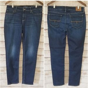 Lucky Brand Lolita Skinny Ankle Twilight Blue10/30